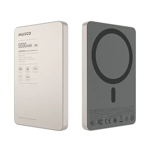 MAXCO MP38 5000mAh 20W Wireless Power Bank MAXCO MP38 5000mAh 20W Wireless Power Bank