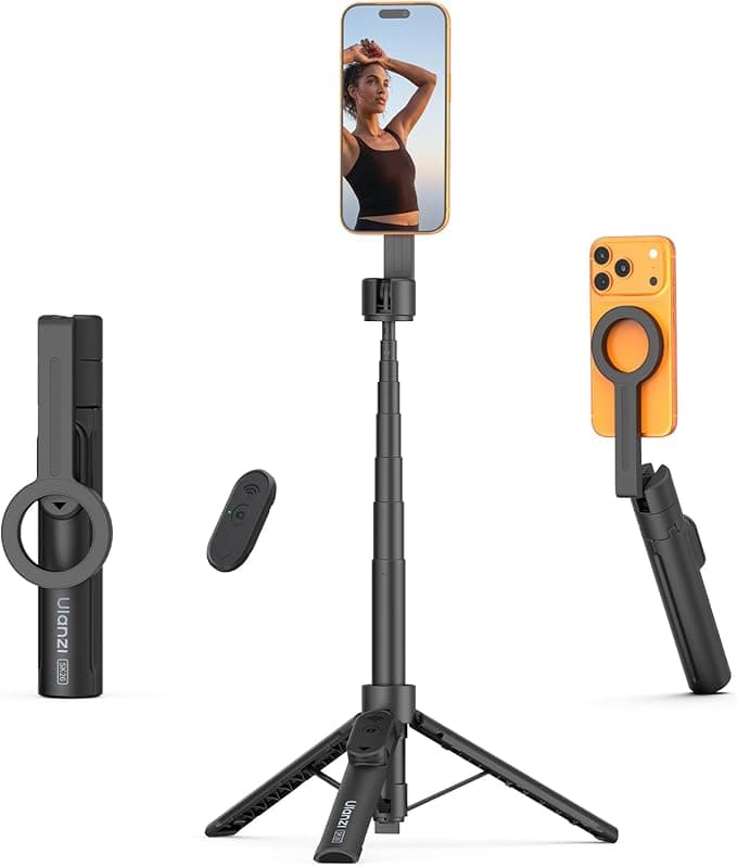 Ulanzi SK26 Magnetic Phone Tripod Selfie Stick Ulanzi SK26 Magnetic Phone Tripod Selfie Stick