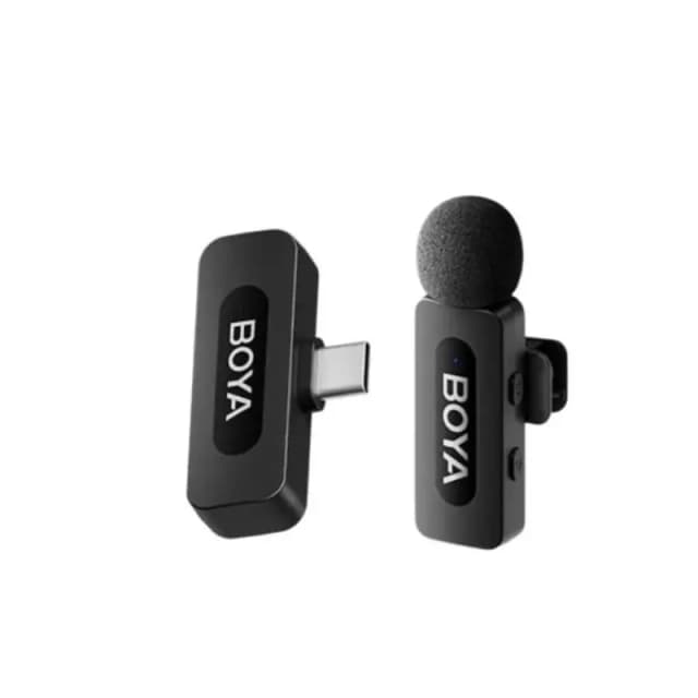 Boya BY-V10 2.0 2.4GHz Ultracompact Wireless Microphone for Type-C Devices Boya BY-V10 2.0 2.4GHz Ultracompact Wireless Microphone for Type-C Devices
