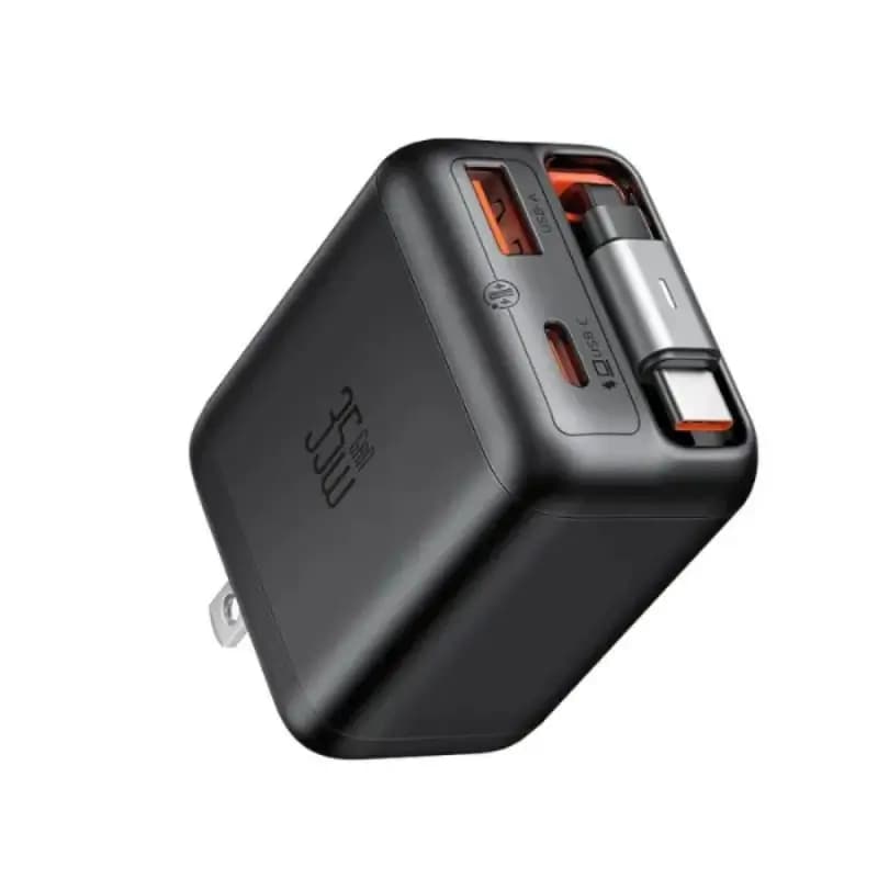 Mcdodo 35W GaN Fast Charger FreeGo Series with Built-In Cable Design
