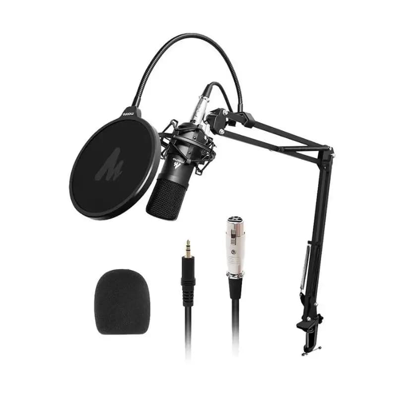 Maono AUA03 Cardioid Condenser USB Microphone Kit