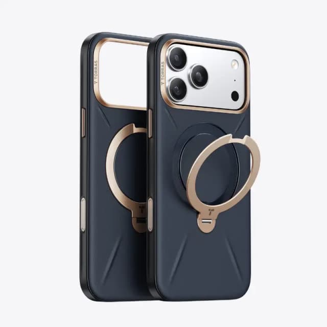 Torras Ostand Q3 VegSkin Case For iPhone 17 With Wireless Charging Torras Ostand Q3 VegSkin Case For iPhone 17 With Wireless Charging