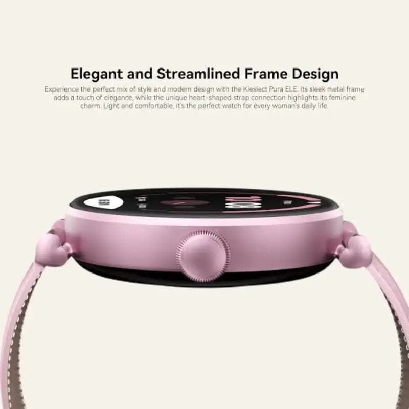 Kieslect Pura ELE AMOLED BT Calling Smartwatch with IP68 Rating Kieslect Pura ELE AMOLED BT Calling Smartwatch with IP68 Rating