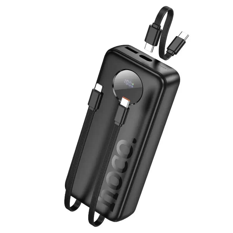 Hoco J132A Sabio 20000mAh Power Bank With Built-In Cables Hoco J132A Sabio 20000mAh Power Bank With Built-In Cables