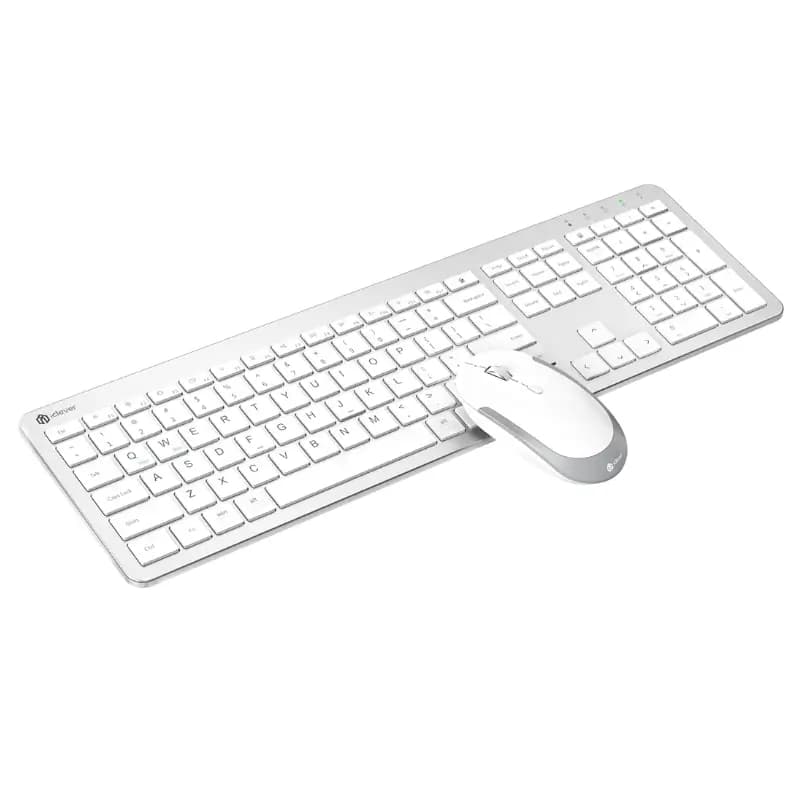 iClever GK08 Quiet Wireless Keyboard Mouse Combo for Mac and Windows iClever GK08 Quiet Wireless Keyboard Mouse Combo for Mac and Windows