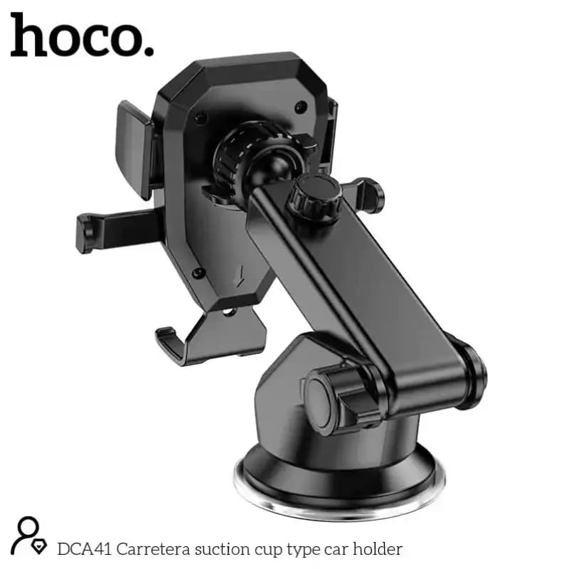 Hoco DCA41 Carretera 360° Suction Cup Type Car Phone Holder Hoco DCA41 Carretera 360° Suction Cup Type Car Phone Holder