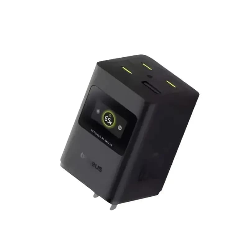 Baseus CCSPD65CC 65W GaN Fast Charger with Digital Display Baseus CCSPD65CC 65W GaN Fast Charger with Digital Display