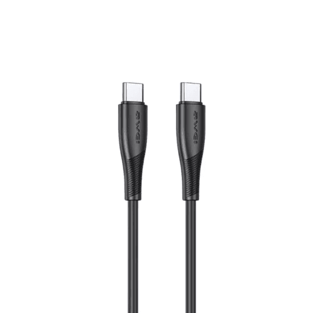 AWEI CL-182C 60W Type-C to Type-C Fast Charging Cable AWEI CL-182C 60W Type-C to Type-C Fast Charging Cable