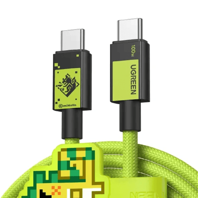 UGREEN 45063GI Genshin Impact Edition USB-C 100W Fast Charging & Data Cable UGREEN 45063GI Genshin Impact Edition USB-C 100W Fast Charging & Data Cable
