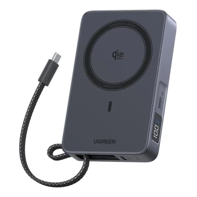 UGREEN MagFlow 10000mAh Qi2 25W Wireless Power Bank UGREEN MagFlow 10000mAh Qi2 25W Wireless Power Bank
