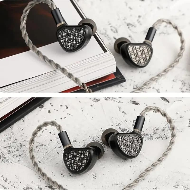 KGUSS Kefine Arnar Hybrid In-Ear Monitors with Planar & BA Drivers KGUSS Kefine Arnar Hybrid In-Ear Monitors with Planar & BA Drivers
