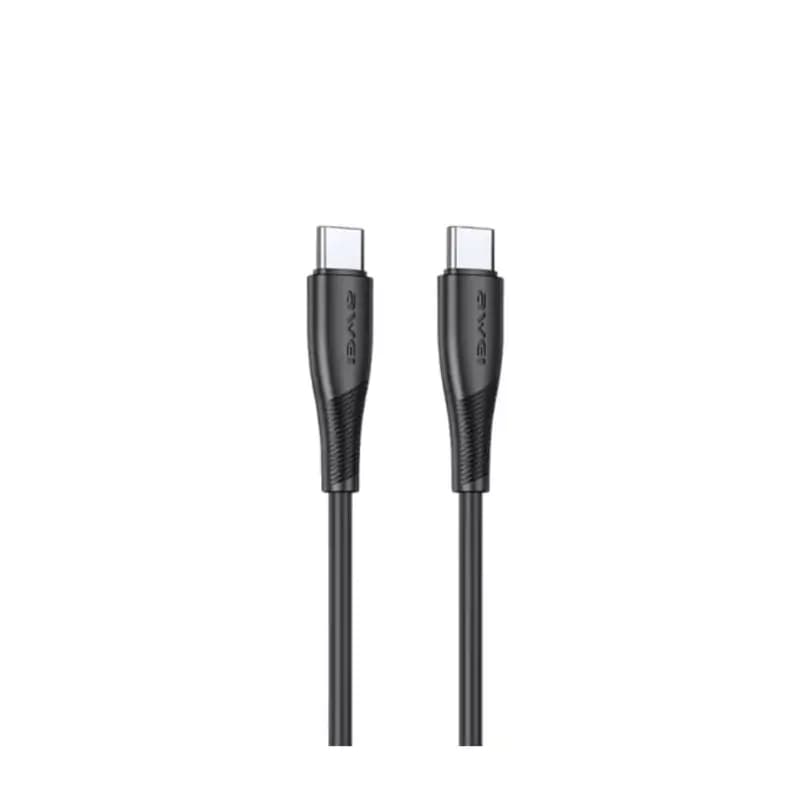 AWEI CL-182C 60W Type-C to Type-C Fast Charging Cable