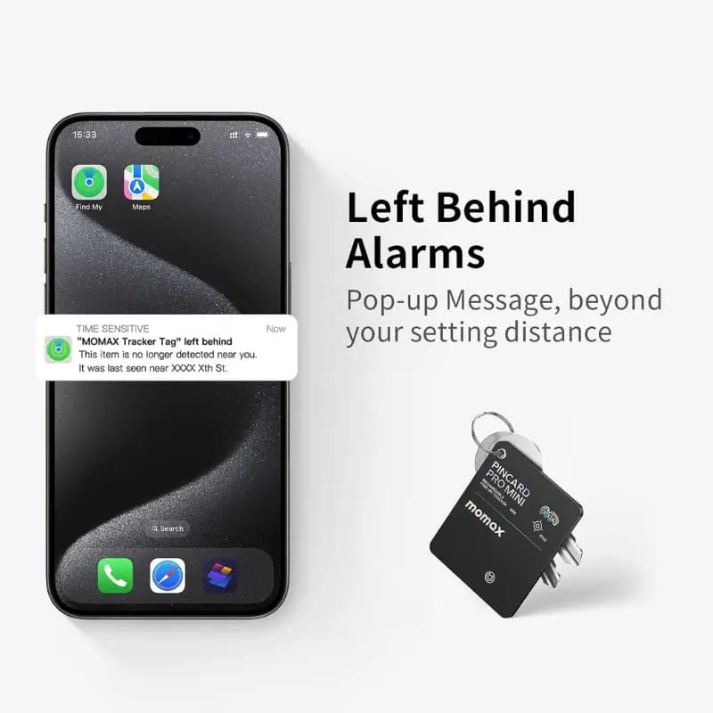 Momax Smart Finder Slim Bluetooth Wallet Tracker with Find My Momax Smart Finder Slim Bluetooth Wallet Tracker with Find My