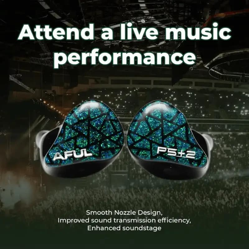 AFUL Performer 5+2 Tribrid IEM with 7-Driver Setup AFUL Performer 5+2 Tribrid IEM with 7-Driver Setup