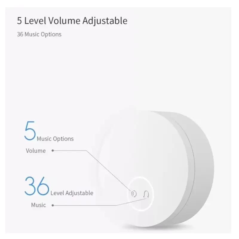 Xiaomi G6LW Self-Powered Wireless Smart Doorbell Xiaomi G6LW Self-Powered Wireless Smart Doorbell