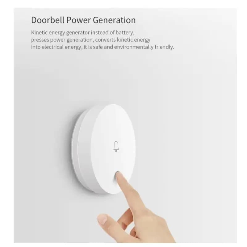 Xiaomi G6LW Self-Powered Wireless Smart Doorbell Xiaomi G6LW Self-Powered Wireless Smart Doorbell