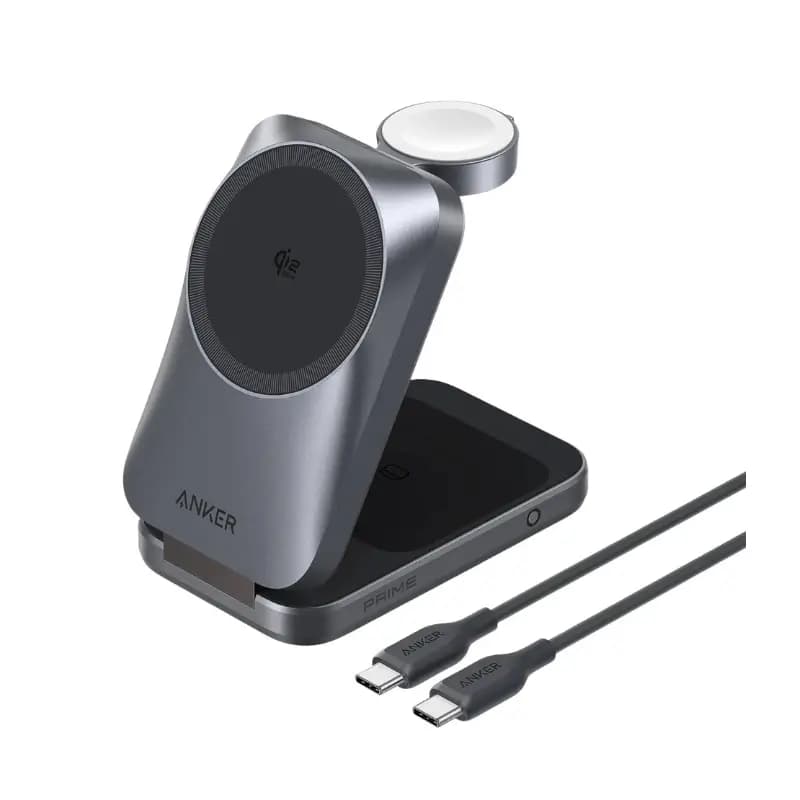 Anker Prime 25W Qi2.2-Certified 3-in-1 Foldable MagSafe Charger Anker Prime 25W Qi2.2-Certified 3-in-1 Foldable MagSafe Charger