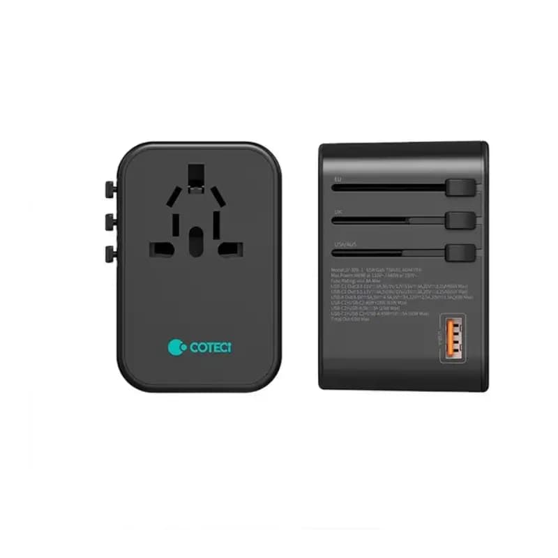 COTECI 88005 65W GaN Universal Travel Adapter COTECI 88005 65W GaN Universal Travel Adapter