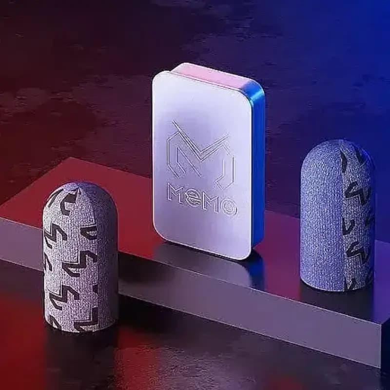 MEMO FS02 Ultra-Thin Silver Fiber Finger Sleeves for Competitive Mobile Gaming MEMO FS02 Ultra-Thin Silver Fiber Finger Sleeves for Competitive Mobile Gaming