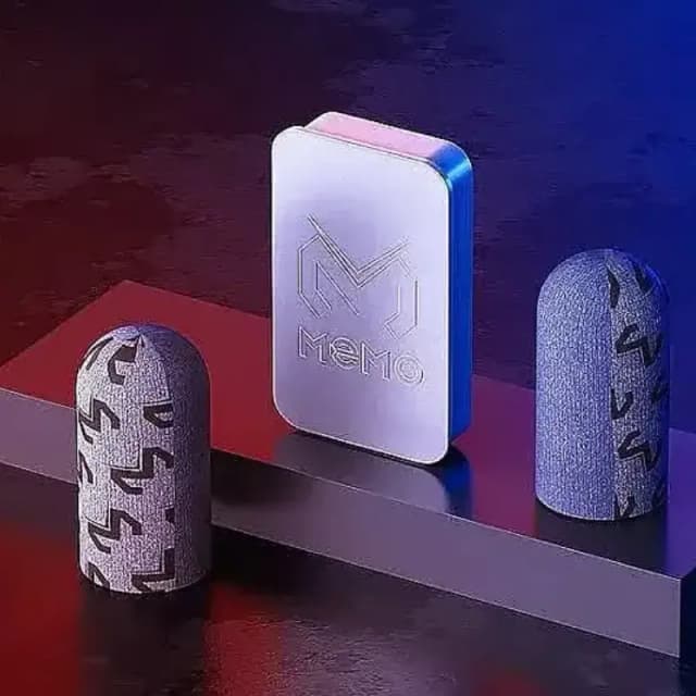 MEMO FS02 Ultra-Thin Silver Fiber Finger Sleeves for Competitive Mobile Gaming MEMO FS02 Ultra-Thin Silver Fiber Finger Sleeves for Competitive Mobile Gaming