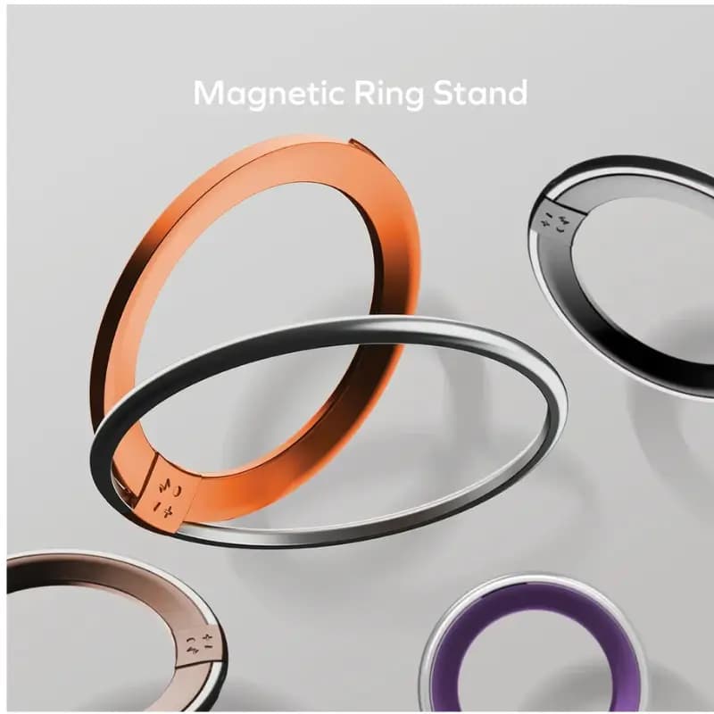 Momax Hoop Magnetic Ring Stand for MagSafe iPhones Momax Hoop Magnetic Ring Stand for MagSafe iPhones