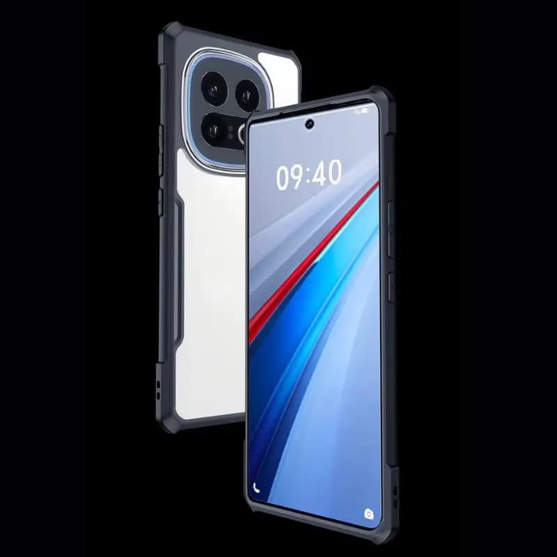 XUNDD Airbag Bumper Case For iQOO 13 With Clear Back XUNDD Airbag Bumper Case For iQOO 13 With Clear Back