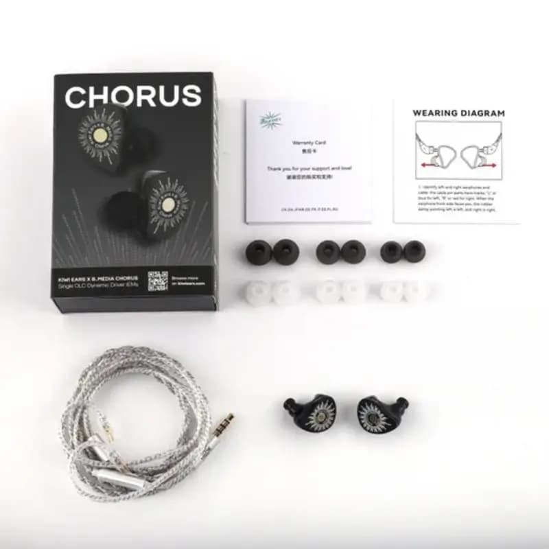 Kiwi Ears x B_Media Chorus Hi-Fi In-Ear Monitor Earphone Kiwi Ears x B_Media Chorus Hi-Fi In-Ear Monitor Earphone