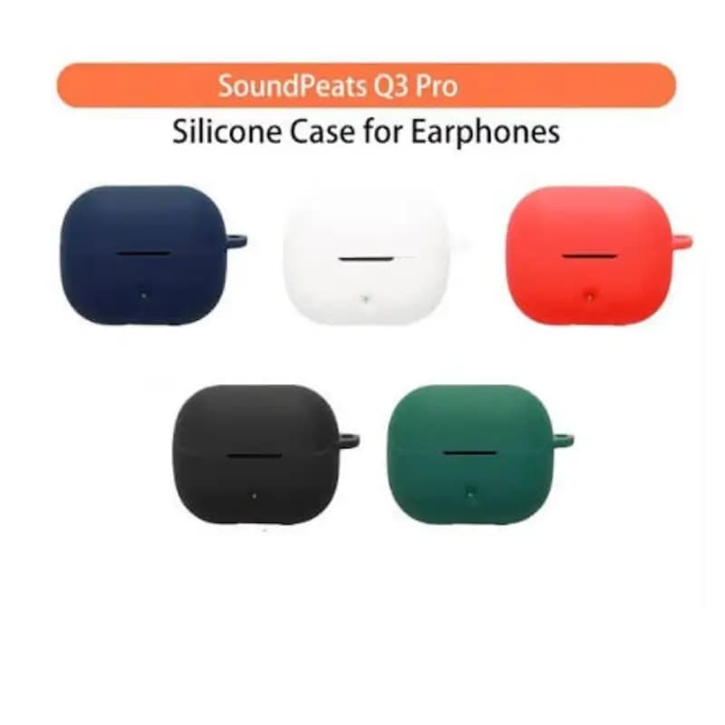 SoundPEATS Q3 Pro Soft Silicone Full-Body Protective Case SoundPEATS Q3 Pro Soft Silicone Full-Body Protective Case