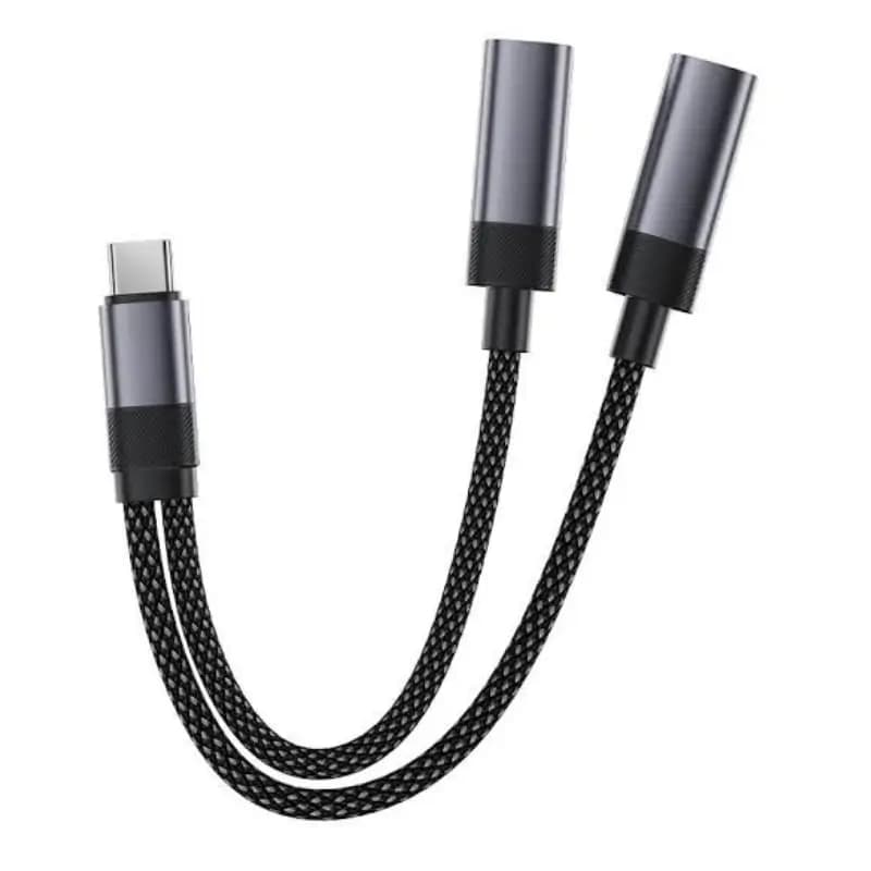 ACEFAST J14 USB-C Charging and Audio Splitter Adapter
