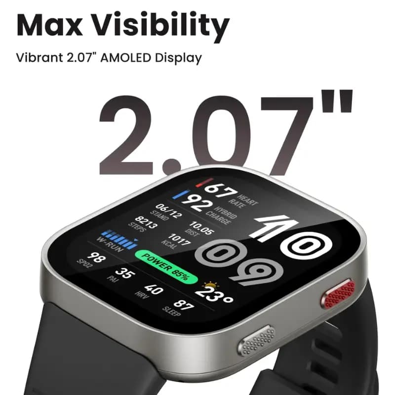 Amazfit Bip Max GPS Smart Watch with AMOLED Display Amazfit Bip Max GPS Smart Watch with AMOLED Display