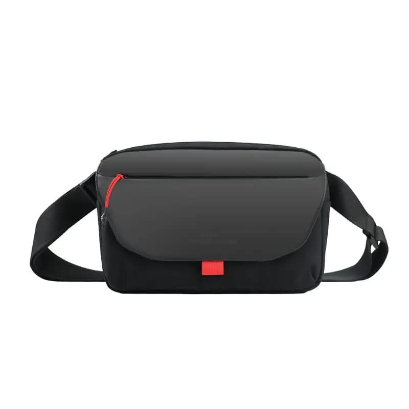 WiWU Warriors EDC Crossbody Bag with Built-in Fast Charging Cable