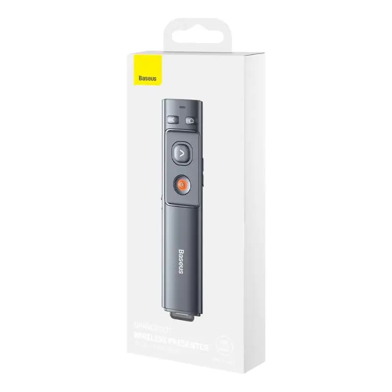 Baseus Orange Dot Wireless Presenter with Red Laser Pointer Baseus Orange Dot Wireless Presenter with Red Laser Pointer