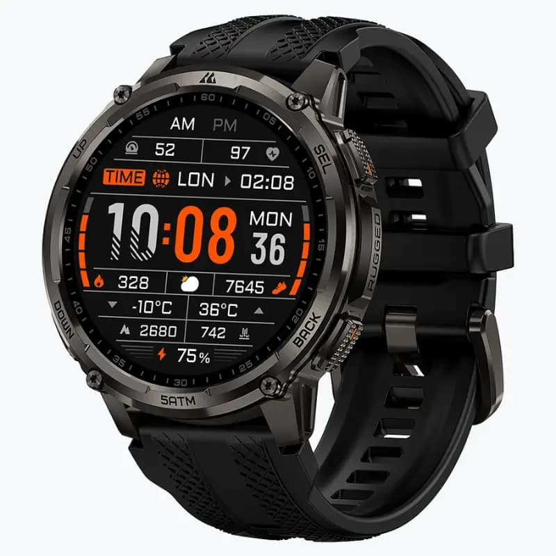 KOSPET TANK T4C Rugged Smartwatch with Multi-GNSS GPS & AMOLED Display