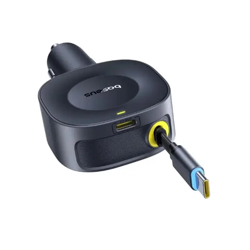 Baseus PrimeTrip VR2 30W Car Charger with Retractable Cable Baseus PrimeTrip VR2 30W Car Charger with Retractable Cable