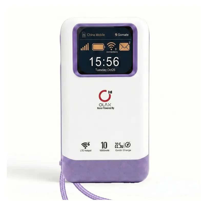 OLAX M200 GOMATE 4G LTE Pocket WiFi Router With 10,500mAh Power Bank OLAX M200 GOMATE 4G LTE Pocket WiFi Router With 10,500mAh Power Bank
