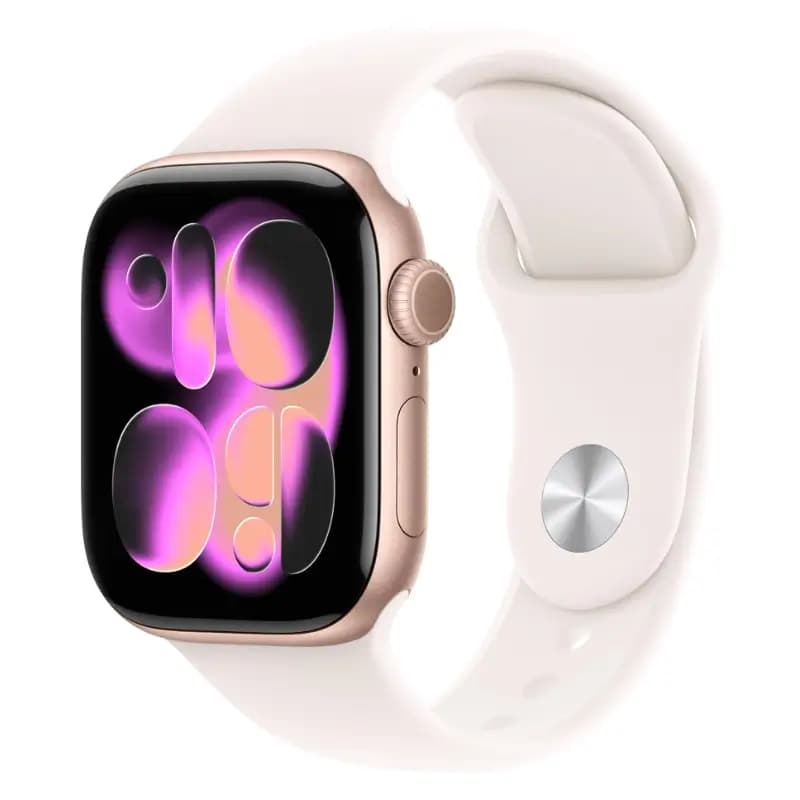 Apple Watch Series 11 GPS 42mm Smartwatch, Rose Gold