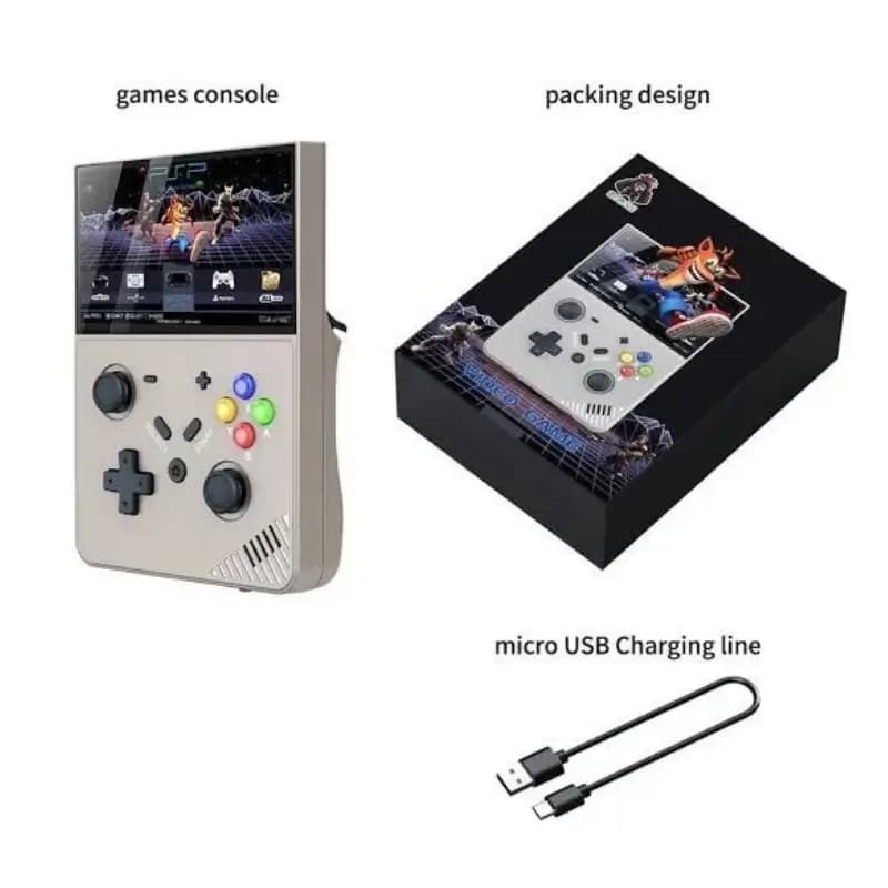 SJGAM M18 4.3-Inch IPS Retro Handheld Gaming Console