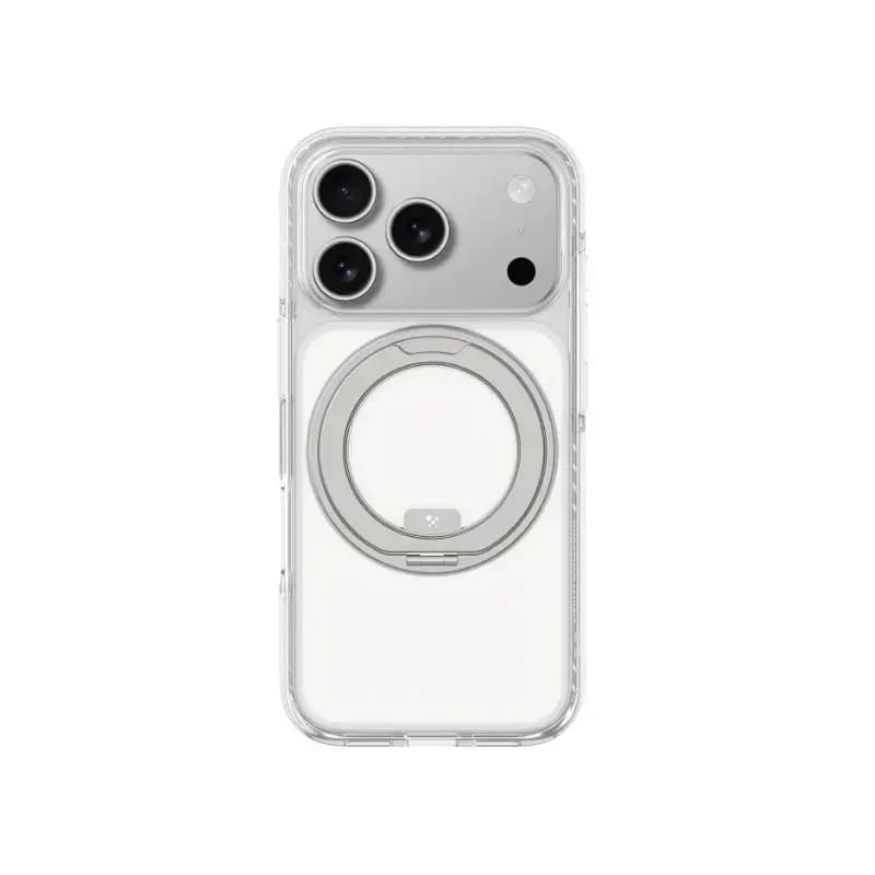 Amazingthing TITAN Pro MagSpin Clear Case for iPhone 17 Pro & iPhone 17 Pro Max