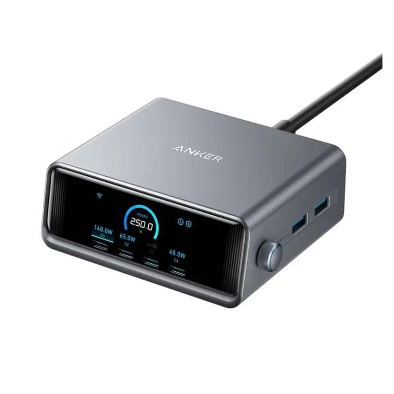 Anker Prime Pro+ 250W GaN Desktop Charging Station