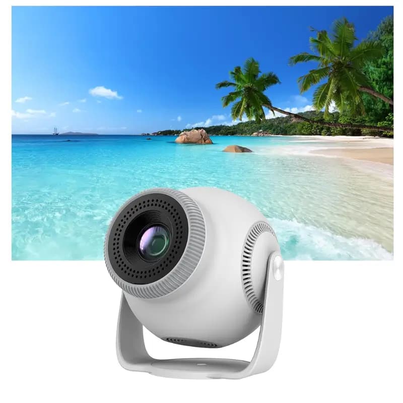 Trunera TP360 Android 14 HD Projector with Auto Keystone