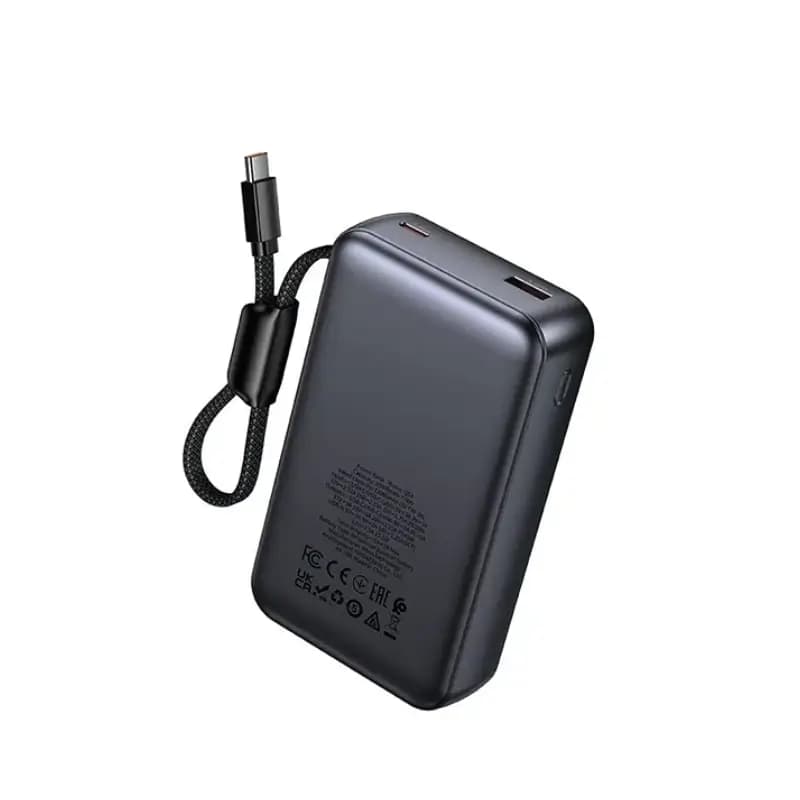 Hoco Q54 Shine 20000mAh PD45W Power Bank With Built-In Cable & LED Display Hoco Q54 Shine 20000mAh PD45W Power Bank With Built-In Cable & LED Display