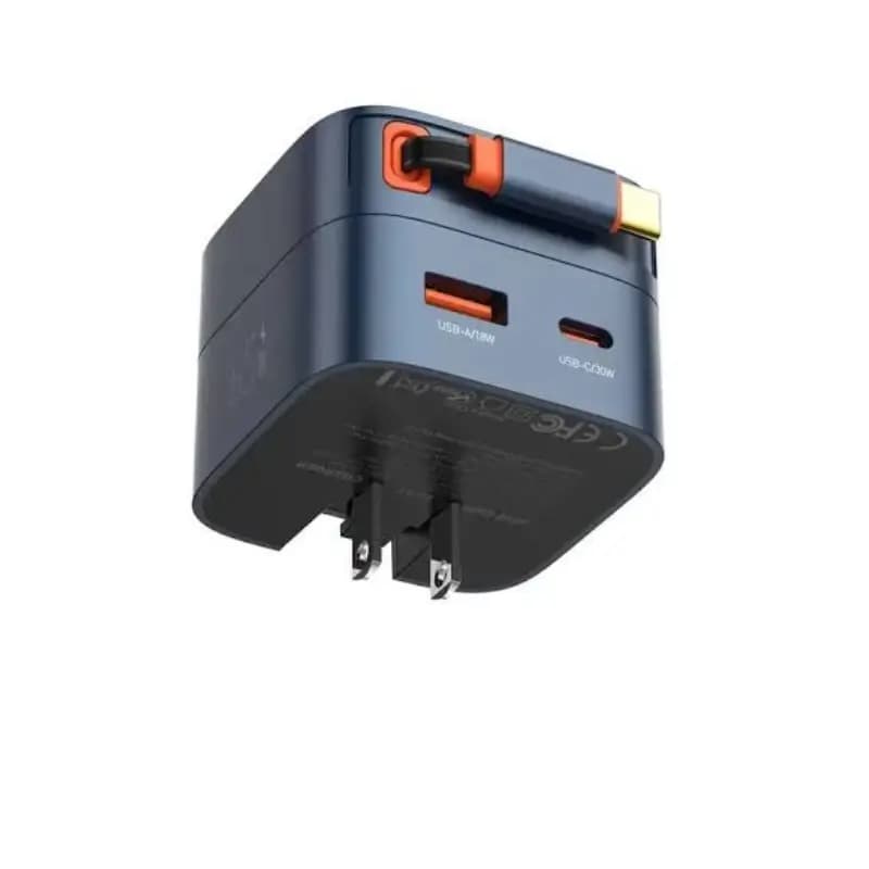 LDNIO Q10 65W GaN Fast Charger with Retractable Cable LDNIO Q10 65W GaN Fast Charger with Retractable Cable