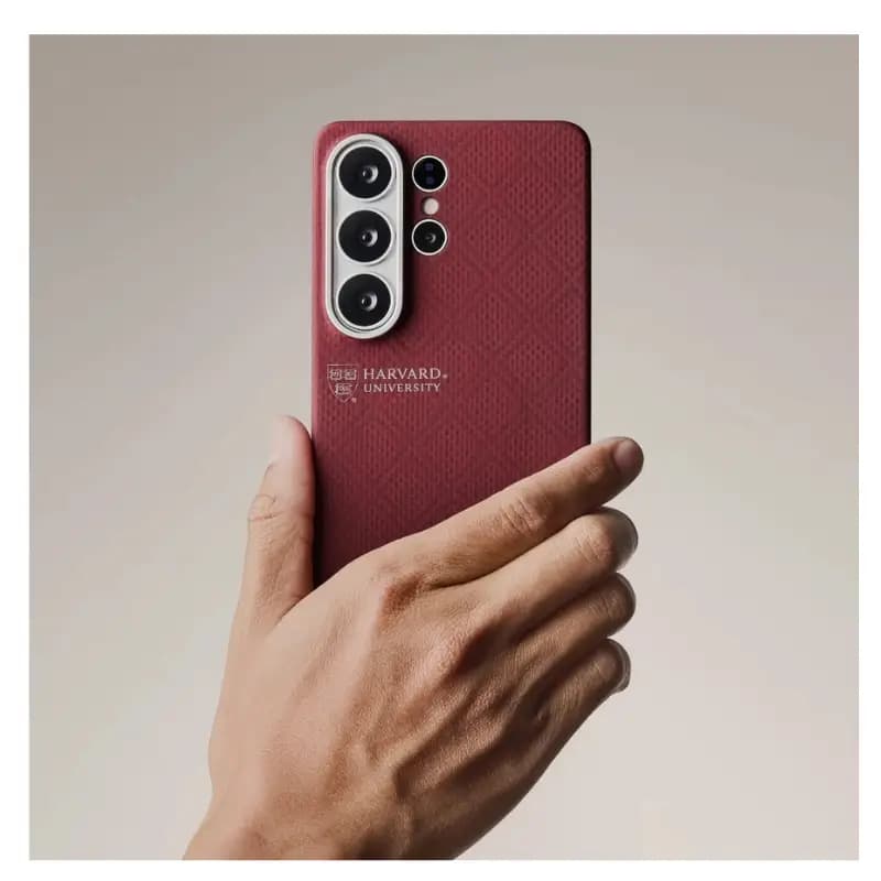 PITAKA Harvard Crimson Case for Samsung Galaxy S26 Ultra PITAKA Harvard Crimson Case for Samsung Galaxy S26 Ultra