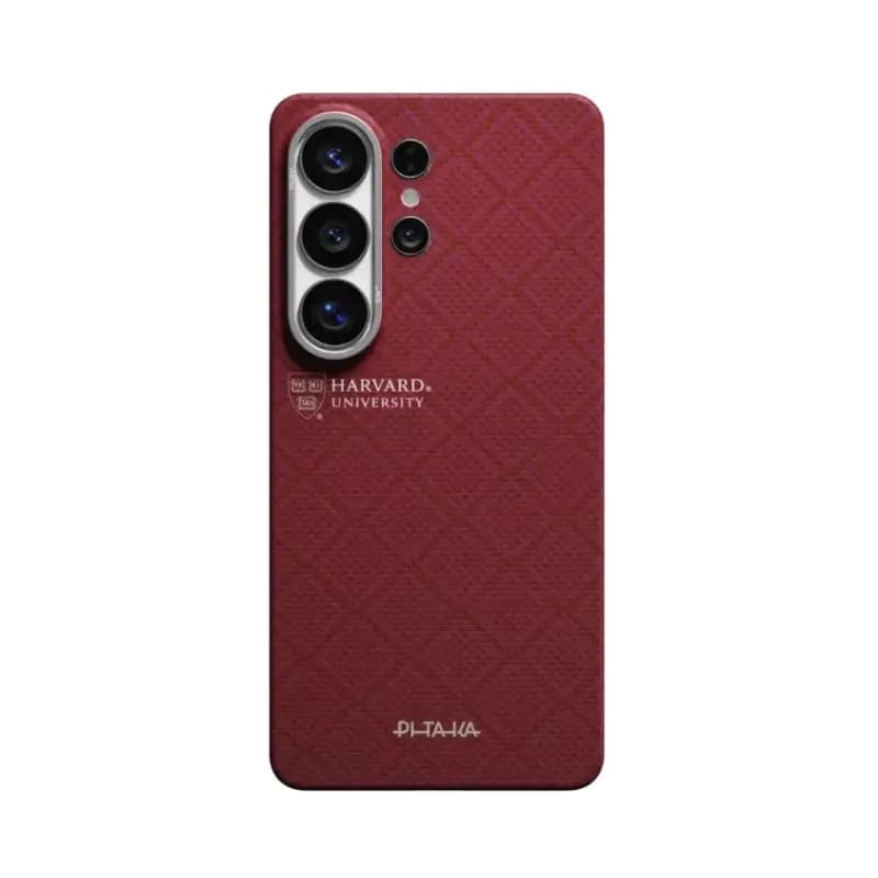 PITAKA Harvard Crimson Case for Samsung Galaxy S26 Ultra PITAKA Harvard Crimson Case for Samsung Galaxy S26 Ultra
