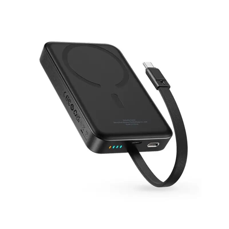 Baseus 30W Magnetic Power Bank 10000mAh with Built-In USB-C Cable Baseus 30W Magnetic Power Bank 10000mAh with Built-In USB-C Cable