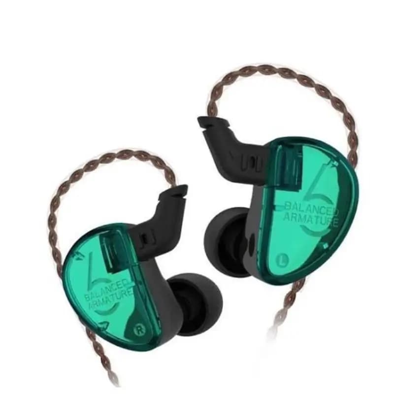 KZ AS06 Triple Balanced Armature In-Ear Monitor Earphones KZ AS06 Triple Balanced Armature In-Ear Monitor Earphones