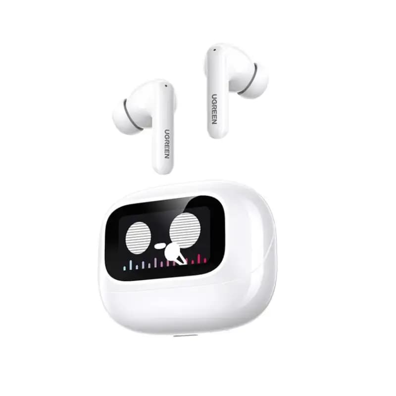 UGREEN Magic Echo 55137 Hybrid ANC Earbuds with Smart Touch Display Control