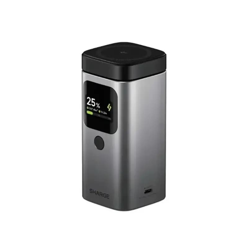 SHARGE StandMag 15000mAh Qi2 Magnetic Power Bank with 100W Fast Charging SHARGE StandMag 15000mAh Qi2 Magnetic Power Bank with 100W Fast Charging
