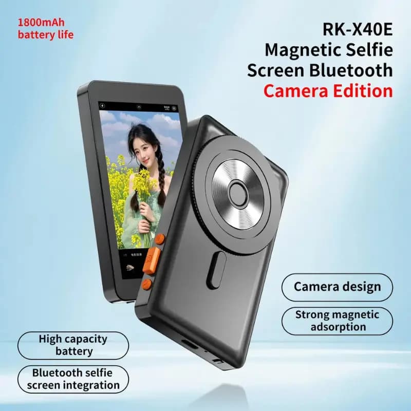 Hoco RK-X40E Magnetic Wireless Selfie Screen for Rear Camera Hoco RK-X40E Magnetic Wireless Selfie Screen for Rear Camera