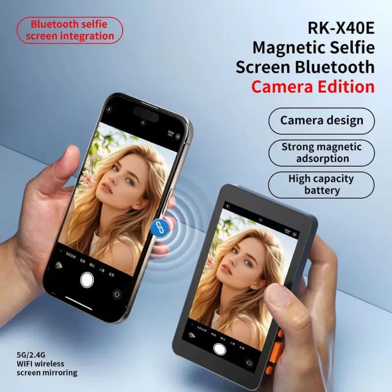 Hoco RK-X40E Magnetic Wireless Selfie Screen for Rear Camera